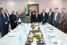 تجلیل از حسن محمدعلیزاده، از فخرآفرینان اقتصادی استان البرز و مدیرعامل برند «مهگل»