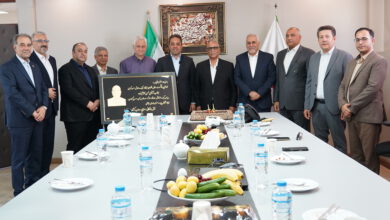 تجلیل از حسن محمدعلیزاده، از فخرآفرینان اقتصادی استان البرز و مدیرعامل برند «مهگل»