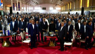 آئین نکوداشت فعالان عرصه تولید و صادرات استان البرز برگزار شد