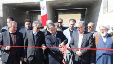 افتتاح تقاطع غیرهمسطح فاراب در محور اردبیل-سرچم