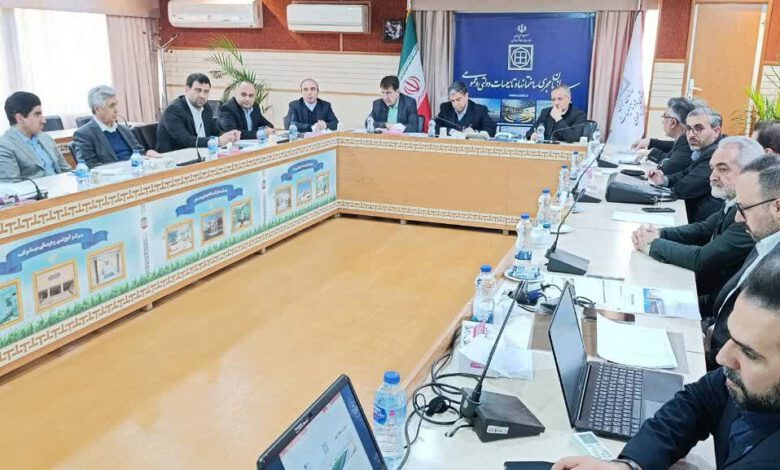 نشست استاندار اردبیل و مدیرعامل سازمان مجری ساختمانها و تأسیسات دولتی و عمومی