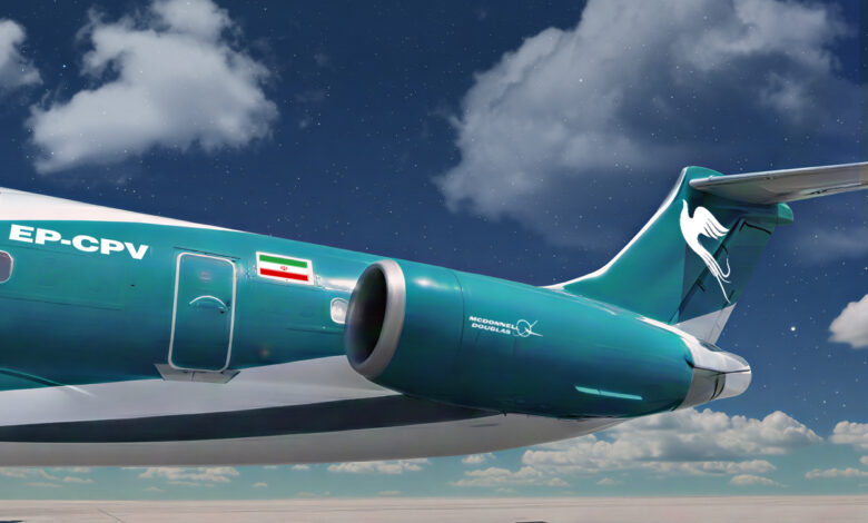 بازگشت هواپیمای «ویکتور» به ناوگان عملیاتی هواپیمایی کاسپین پس از انجام چک سنگین C