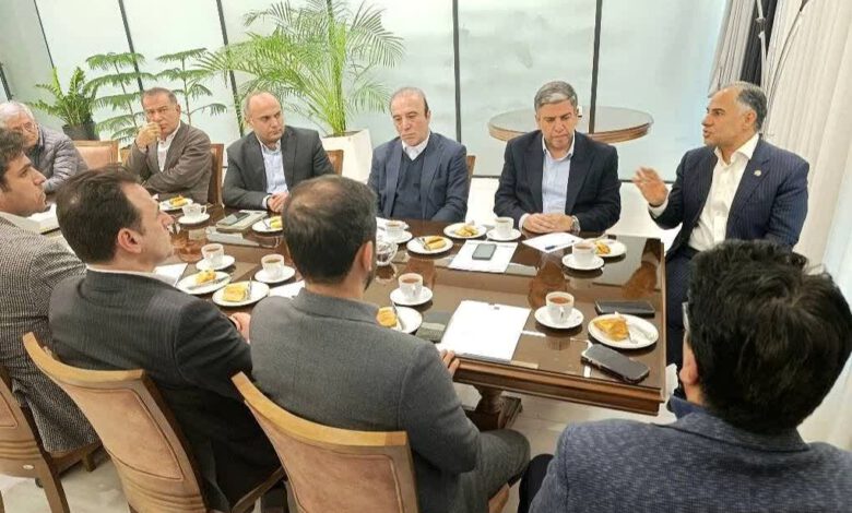 نشست استاندار اردبیل و مدیرعامل بانک تجارت کشور